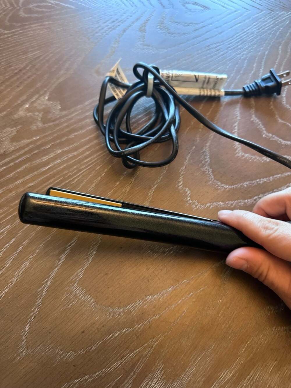 CHI Micro Ceramic Travel Flat Iron Hair Straightener Black - Picture 2 of 5